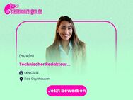 Technischer Redakteur (w/m/d) - Bad Oeynhausen