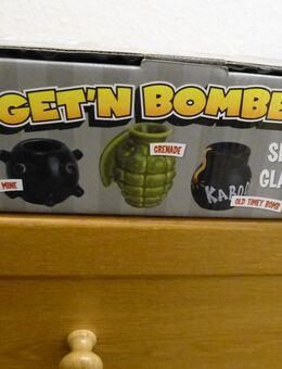 Big Mouth 3er Set Shotgläser Get´n Bombed, neu, ovp - Bielefeld Brackwede