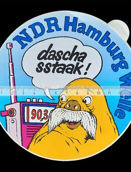 Alte Aufkleber Sticker 80/90er Jahre - überwiegend Hamburger Raum / TV - NDR - Sport - Kinder - Hamburg Hamburg-Nord