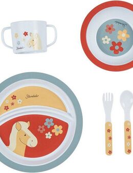Sterntaler® Kindergeschirr-Set Pferd Sunny (5-tlg), Polypropylen