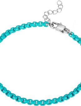 Firetti Fußkette Schmuck Geschenk Edelstahl Fußschmuck Venezianerkette Color
