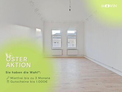 FAMILIENTRAUM in Braunschweig: Weitläufige 6-Zimmer-Altbauwohnung mit Tageslichtbad