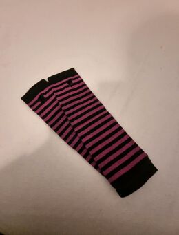 Handstulpen Fingerlose Armstulpen Stulpen Fingerlos Lila Schwarz - München