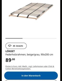 Bettgestell mit Lattenrost - Taucha