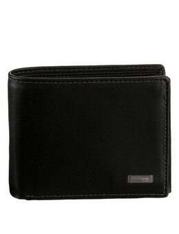 GreenLand Nature Geldbörse Black Nappa, aus Leder, mit RFID Ausstattung