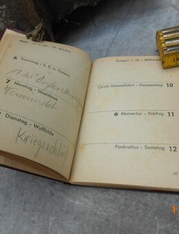 Merkbuch 1945 (8.Mai) - München Maxvorstadt