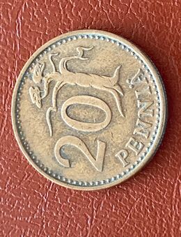 Münze Münzen Umlaufmünze Finnland 20 Penniä 1963 - Alzey
