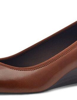 Tamaris Pumps, Keilabsatz, Halbschuh, Schlupfschuh mit komfortablem Elastikeinfass
