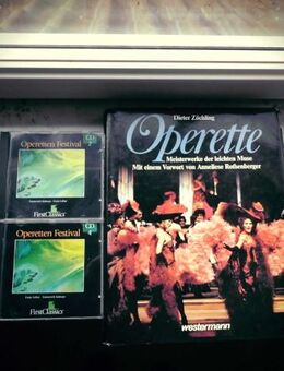 Operette: 6 CD+1 Buch/Bildband von Dieter Zöchling Kulturgeschichte Komponisten zusammen nur 5,- - Flensburg