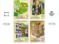 Andorra Spanische Post postfrischer Block Nr. 1 und 2, siehe Bild - Porta Westfalica