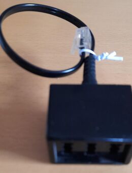 TAE Telefon Verteiler RJ11 Stecker auf NFN Buchse Adapter Kabel - Grävenwiesbach