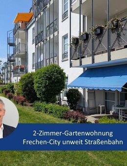 2-Zimmer-Wohnung mit Terrasse und Garten, mitten in Frechen, unweit der Straßenbahn nach Köln. - Frechen