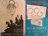 Plakate Olympische Spiele 1936 und 1956 - Glaubitz