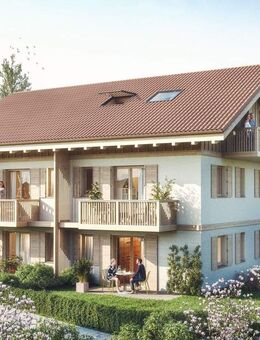 Nur einen Steinwurf vom Staffelsee entfernt. Charmante Neubau DHH in Uffing am Staffelsee! - Uffing (Staffelsee)