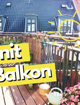 Helle 3-Zimmer-Wohnung mit Balkon in Wolfenbüttel - Wolfenbüttel