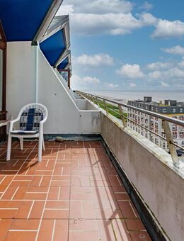 Charmante 1-Zimmer-Wohnung mit Meerblick und Balkon in Top-Lage - Sylt