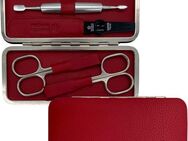 PFEILRING Maniküre-Etui, 5 tlg., Nappaleder
