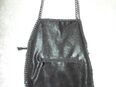 Handtasche Stella McCartney schwarz Original mit Ketten Trägern in 63322