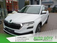 Skoda Karoq, Drive LichtAssist Induktiv Laden Ladeboden vo hi VZE Digi SpurAssist Sunset Spiegel elektr anklappbar 4xEFH Armlehne Connect Metallic, Jahr 2022 - Beilngries