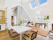 Vollmöblierte Design-Dachgeschosswohnung mit Dachterrasse - München
