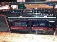 Vintage Philips Tandem Boombox Radio Kassettenrekorder - Kassel