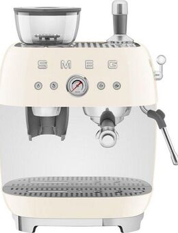 Smeg Espressomaschine EGF03CREU, mit integrierter Kaffeemühle