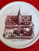 Rathaus Ochsenfurt- dekorativer Wandteller der Rosenthal Group Germany in 57572