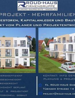 + EXKLUSIVES MEHRFAMILIENHAUS-PROJEKT! + - Altdorf (Landkreis Esslingen)