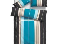 H.I.S Bettwäsche Golfi in Gr. 135x200 oder 155x220 cm, Linon, 2 teilig, Bettwäsche aus Baumwolle, sportliche Bettwäsche mit Streifen