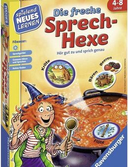 Ravensburger Spiel Die freche Sprech-Hexe, Made in Europe