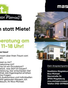 Eigentum statt Miete! Exklusivberatung am 04.10.25, 11-18 Uhr! - Salzwedel (Hansestadt)