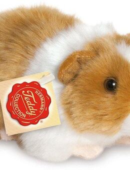 Teddy Hermann® Kuscheltier Meerschweinchen gold/weiß, 20 cm, zum Teil aus recyceltem Material