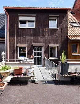 Wernigerode: Charmantes Reihenmittelhaus mit Terrasse und Garage! - Wernigerode