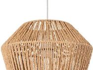 Paco Home Pendelleuchte Pinto, ohne Leuchtmittel, Deckenlampe aus Aluminium und Papier, Ø Schirm ca. 33 cm, Fassung E27