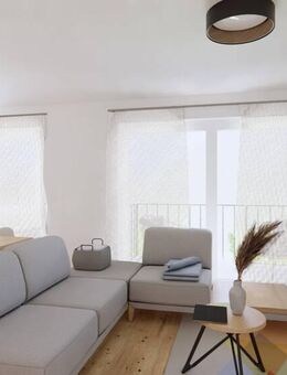 NEUBAU - Ideal zum Vermögensaufbau: 2 ZW mit Terrasse und eigenem Garten in Linkenheim-Hoch. - Linkenheim-Hochstetten