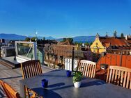 Traumhafte Maisonettewohnung mit imposanter Dachterrasse sowie 360° See- & Bergblick im Herzen der Altstadt - Lindau (Bodensee)