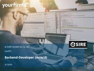 Backend-Developer (m/w/d) - Köln
