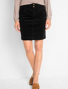 bonprix Cordrock in Kurzform und mit Taschen und Gürtelschlaufen