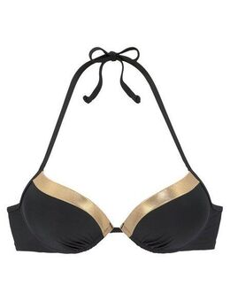 LASCANA Push-Up-Bikini-Top Elodie, mit trendigem Materialeinsatz