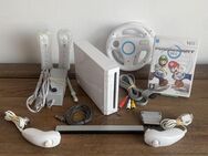 Nintendo Wii Konsole weiß 2 Spieler Mario Kart Set mit Controller - Bergisch Gladbach