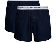 Tommy Hilfiger Underwear Webboxer 2P WOVEN BOXER (Packung, 2-St., 2er) mit Logobund
