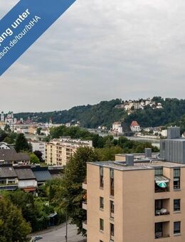 Geräumige Stadtwohnung mit Panoramablick! Wohnfreundliche 4 - ½ -Zimmer Wohnung mit Sonnenbalkon und frisch renovierten Bad - Passau