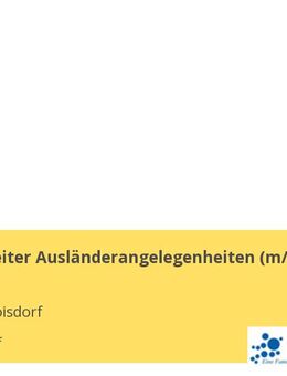 Sachbearbeiter Ausländerangelegenheiten (m/w/d) - Troisdorf