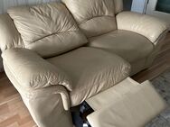 Sofa leder mit komfortsitze - Ludwigshafen (Rhein)