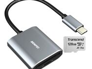 OTG USB 3.0 Typ C, DUAL Speicherkartenleser BENFEI, SD & MicroSD Laufwerke, Transcend MicroSDXC 128GB mit einer Datenübertragung von bis zu 100MB/s - Fürth