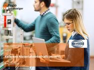 Referent Materialwirtschaft (m/w/d) - Crailsheim