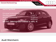 Audi A1, Sportback 25 TFSI, Jahr 2022 - Weinheim