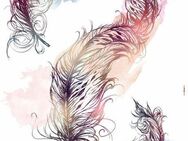 Komar Wandtattoo Inspiration - Größe 50 x 70 cm, selbstklebend, Wandsticker