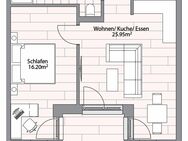 2-Zimmer-Wohnung im EG in der Wohnanlage am Mineralbrunnen zu vermieten - Blankenburg (Harz)