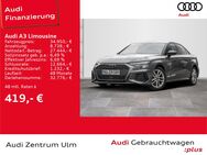 Audi A3, Limousine S line 35 TFSI BUSINESS, Jahr 2023 - Ulm